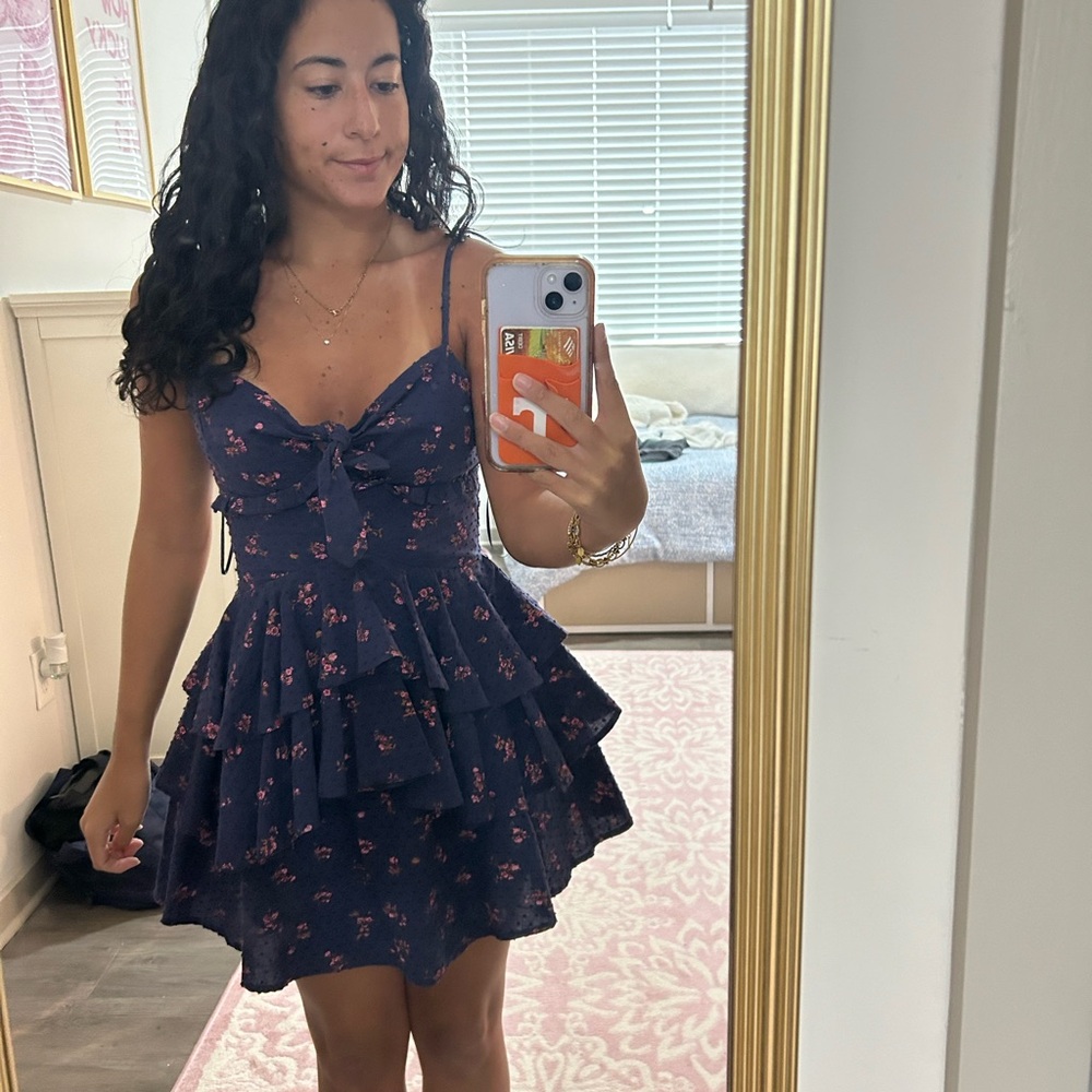 Altard State floral mini dress